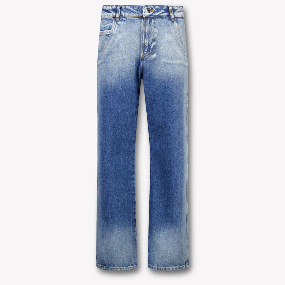 Armani Kinder Ragazzi Jeans In Blu