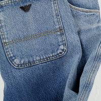 Armani Kinder Jungen Jeans Blau