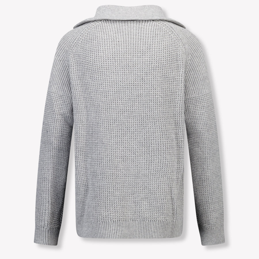 Armani Kinder Ragazzi Maglione in Grigio