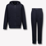 Armani Kinder Garçons Costume de jogging Navy
