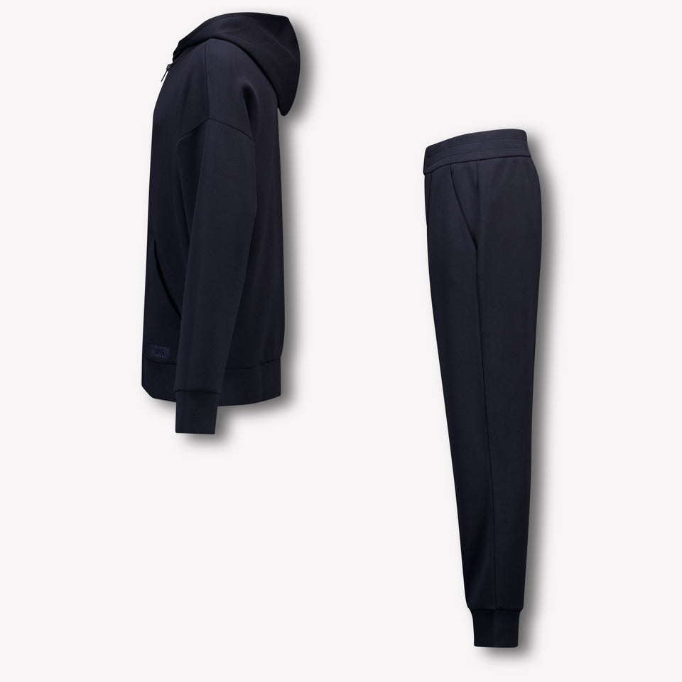 Armani Kinder Garçons Costume de jogging Navy
