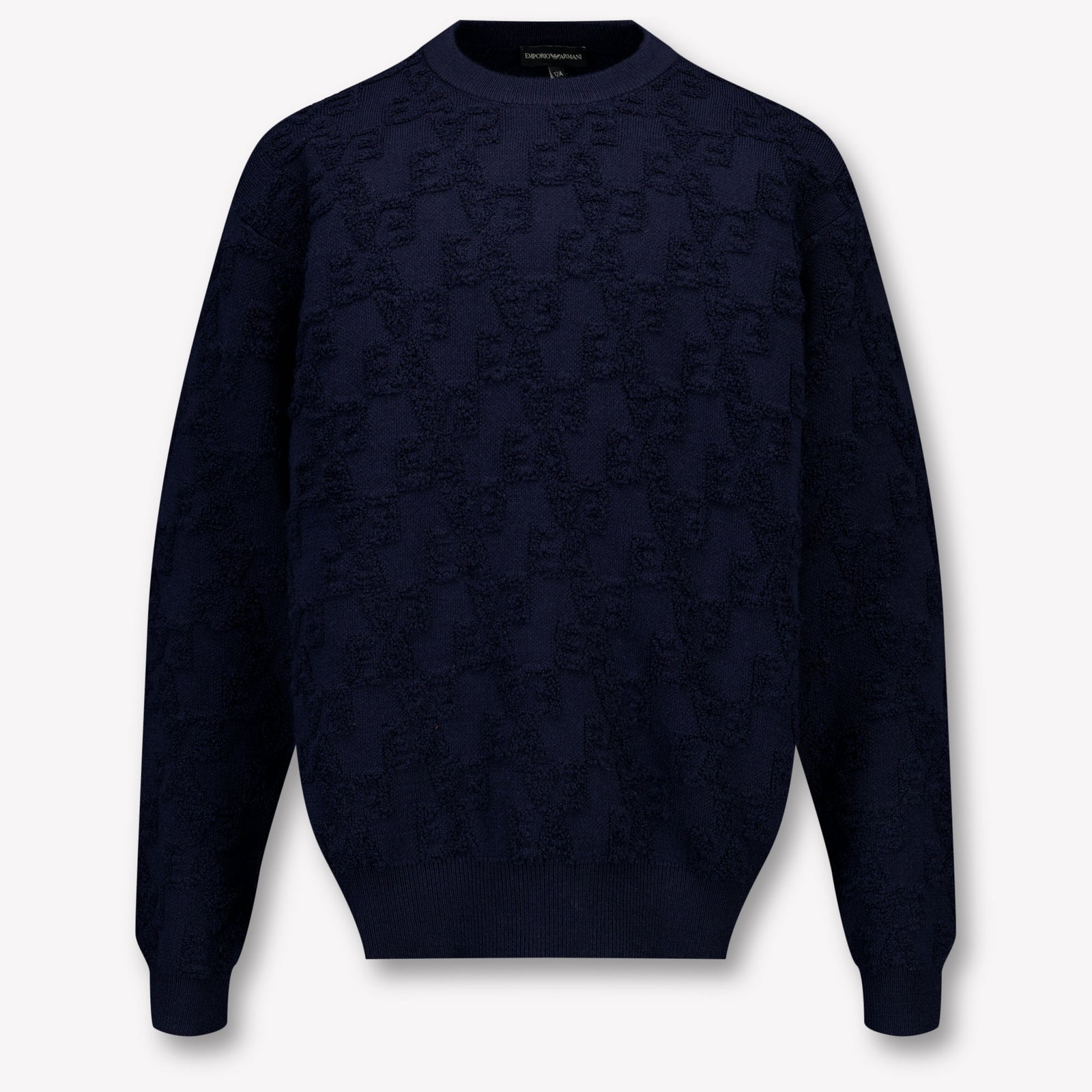 Armani Kinder Garçons Pull Navy