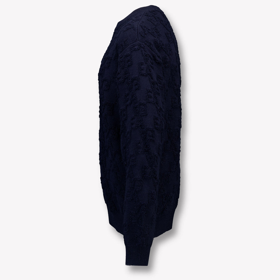 Armani Kinder Garçons Pull Navy