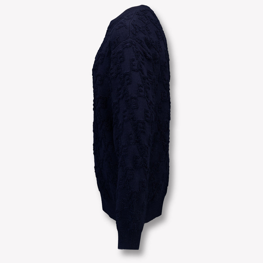 Armani Kinder Garçons Pull Navy