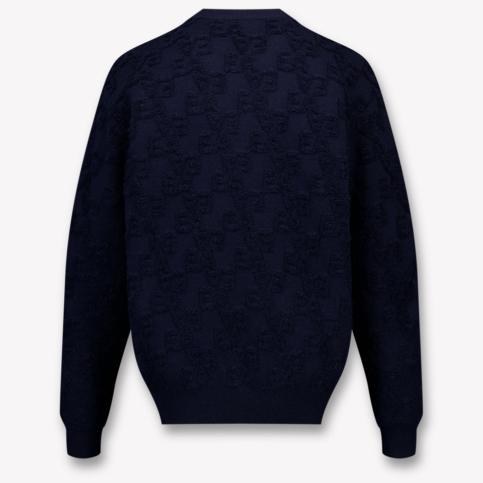 Armani Kinder Garçons Pull Navy