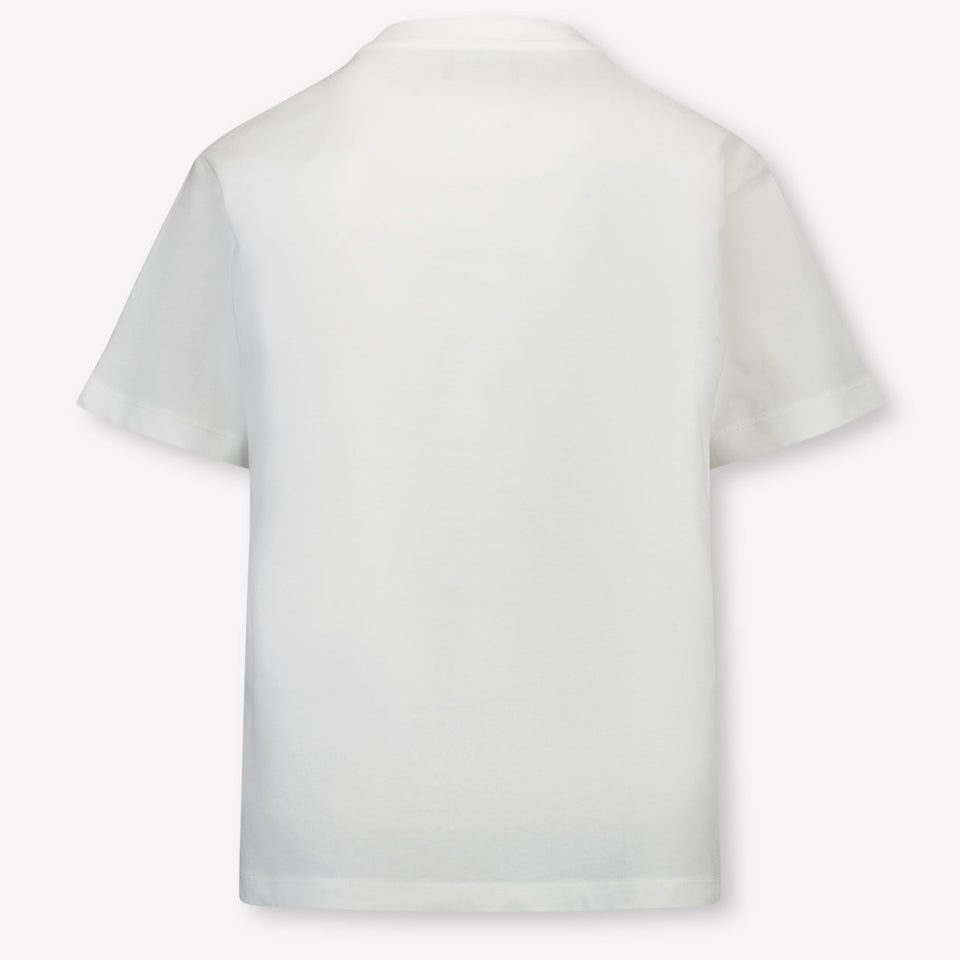 Armani Kinder Garçons T-shirt Blanc
