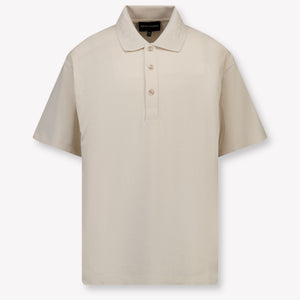Armani Kinder Garçons Polo Beige