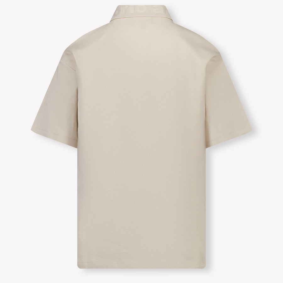 Armani Kinder Garçons Polo Beige
