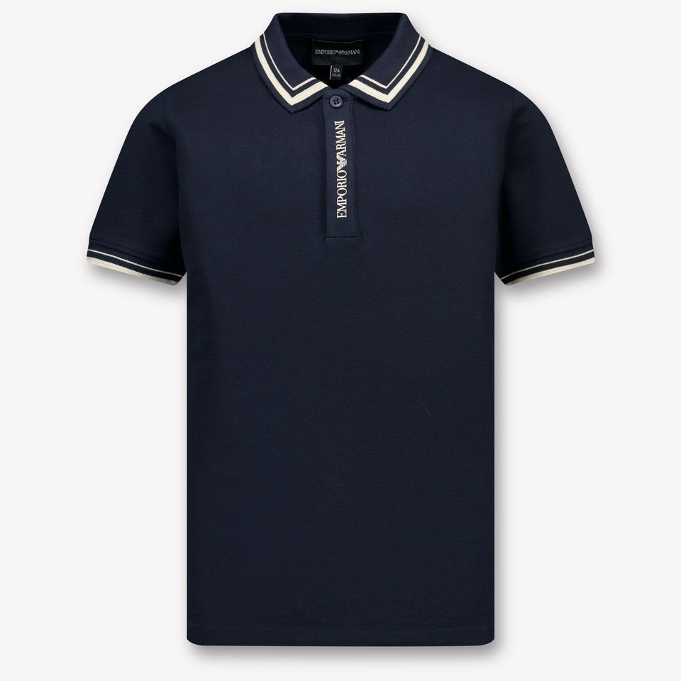 Armani Kinder Jungen Polo Marineblau