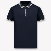 Armani Kinder Garçons Polo Navy