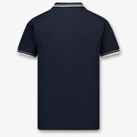 Armani Kinder Garçons Polo Navy