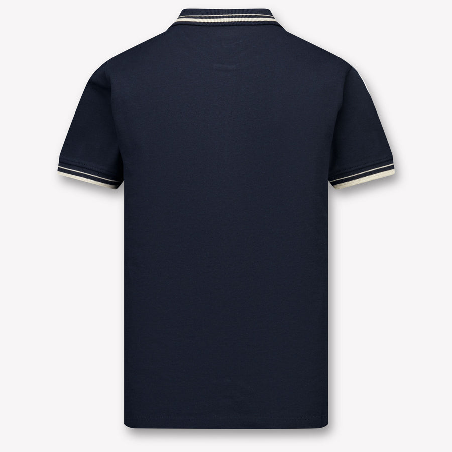 Armani Kinder Garçons Polo Navy