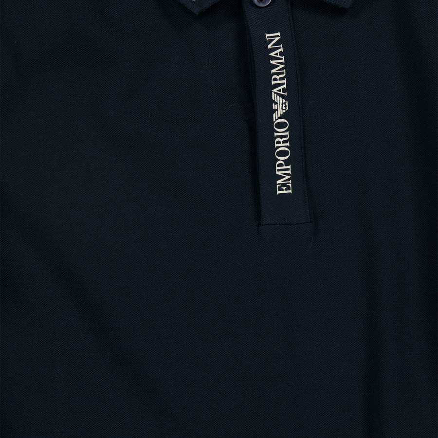 Armani Kinder Garçons Polo Navy