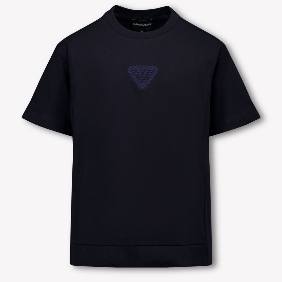 Armani Kinder Garçons T-shirt Navy