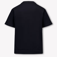 Armani Kinder Garçons T-shirt Navy