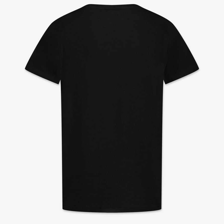 Malelions Enfant Garçons T-shirt Noir