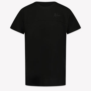 Malelions Enfant Garçons T-shirt Noir