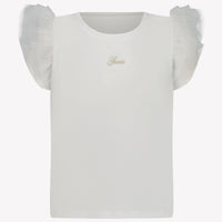 Guess Enfant Filles T-shirt Blanc