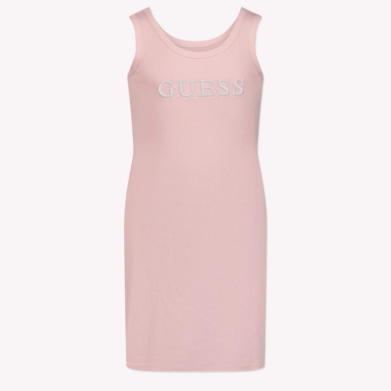 Guess Enfant Filles Robe Rose Léger