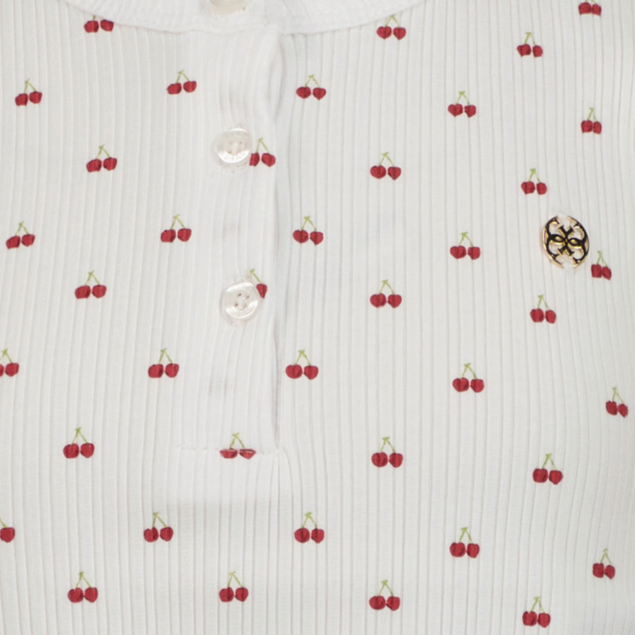 Guess Kinder Mädchen T-Shirt Weiß
