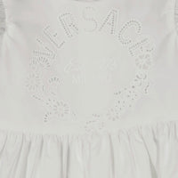 Versace Bébé Filles Robe Blanc