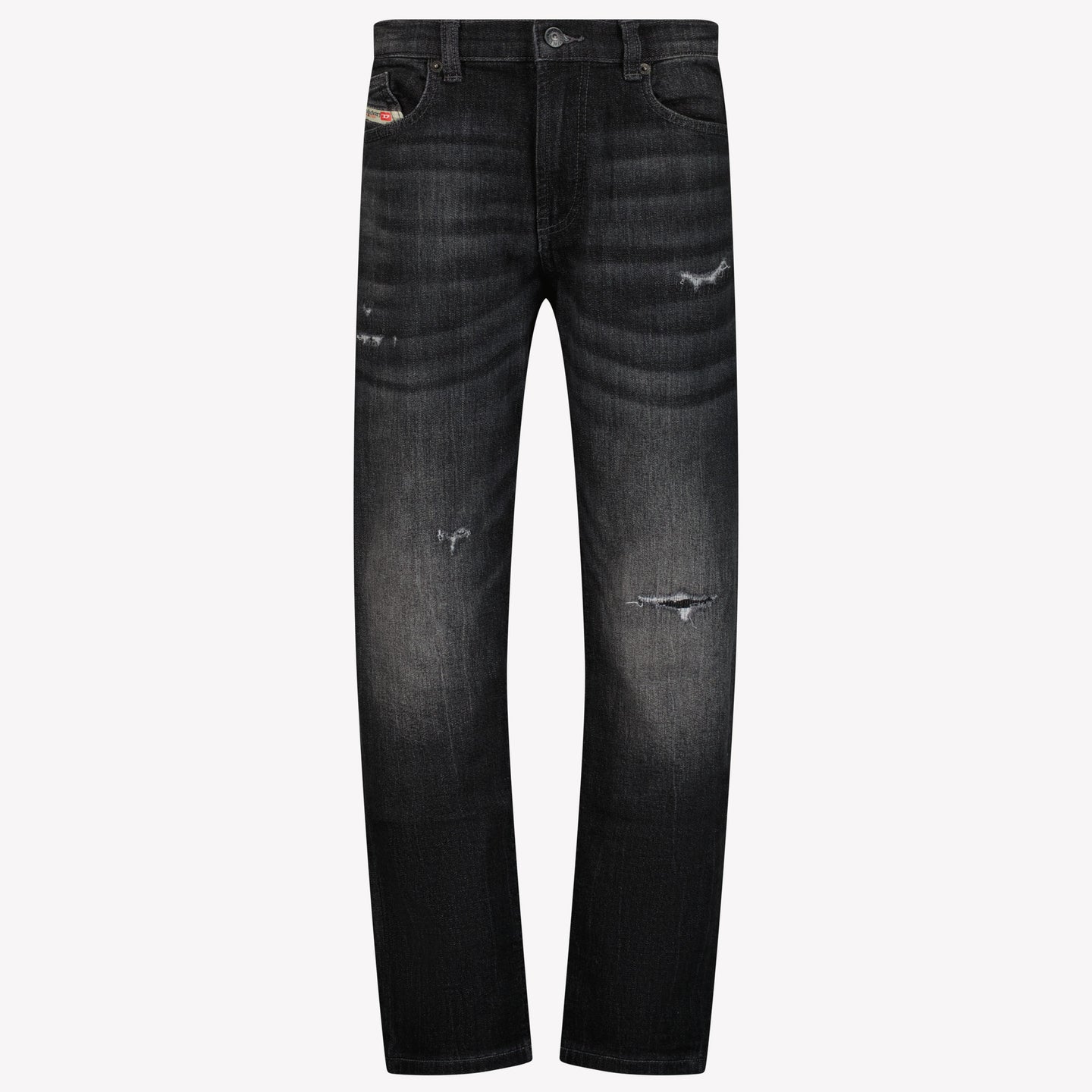 Diesel Kids Boys Jeans In Black