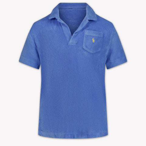 Ralph Lauren Ragazzo Ragazzi Polo Blu