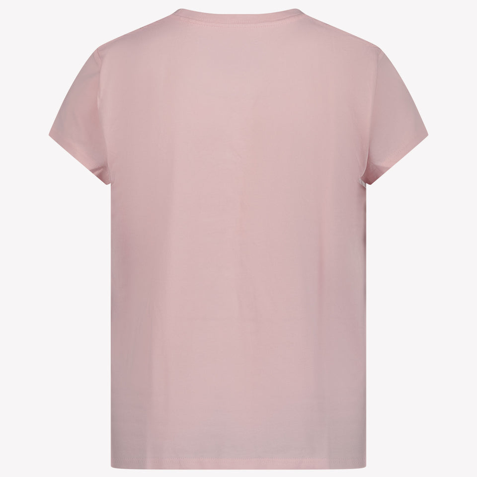 Ralph Lauren Ragazzo Ragazze Maglietta dentro Rosa Chiaro