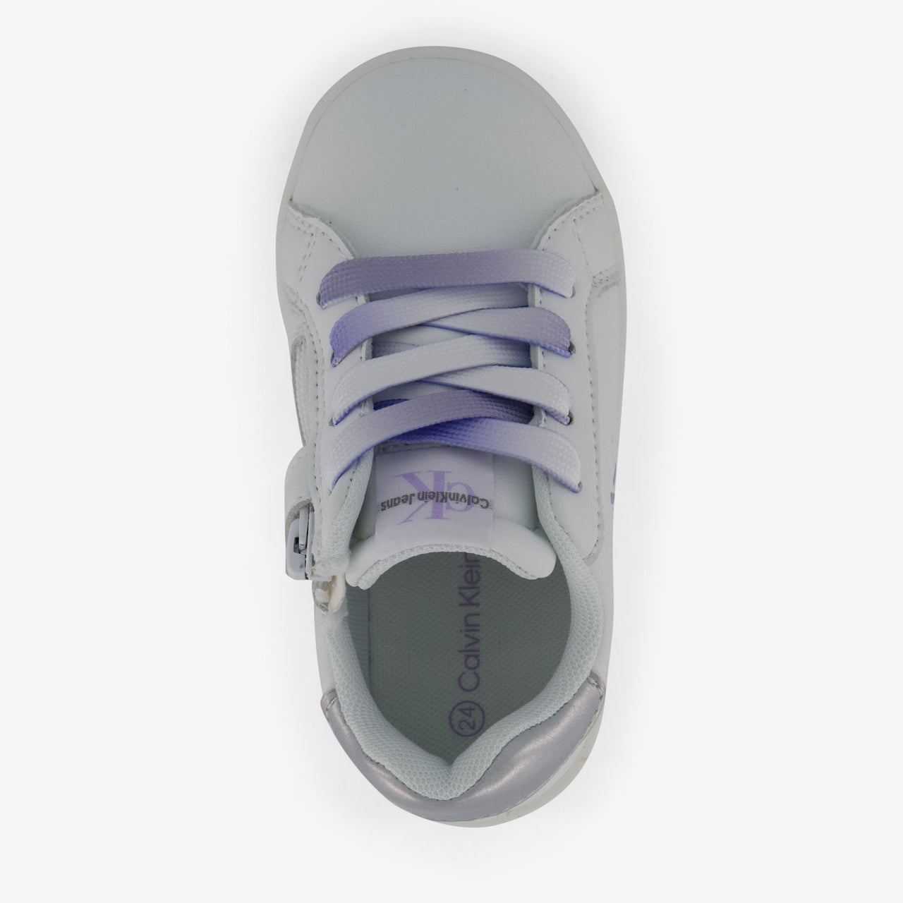 Calvin Klein Filles Baskets Blanc