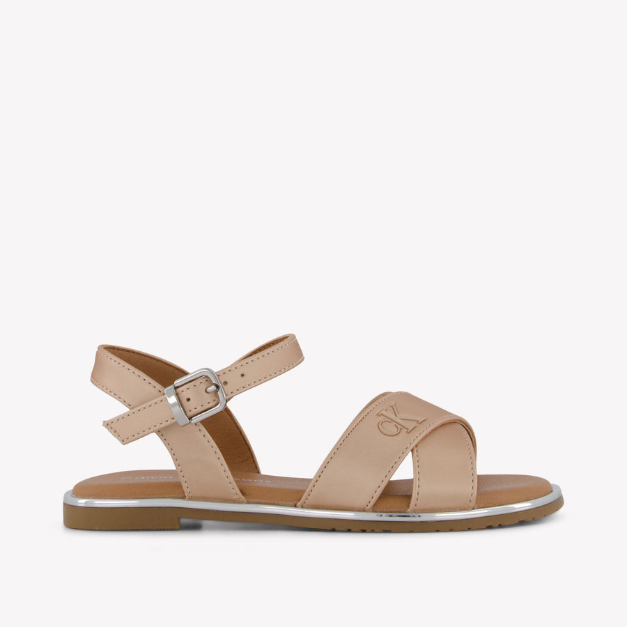 Calvin Klein Filles Sandales Beige