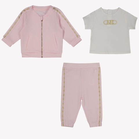 Michael Kors Bambino Ragazze Abito da jogging Rosa Chiaro