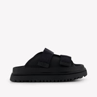 UGG Filles Pantoufles dans Noir