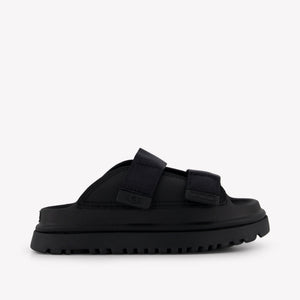 UGG Filles Pantoufles dans Noir