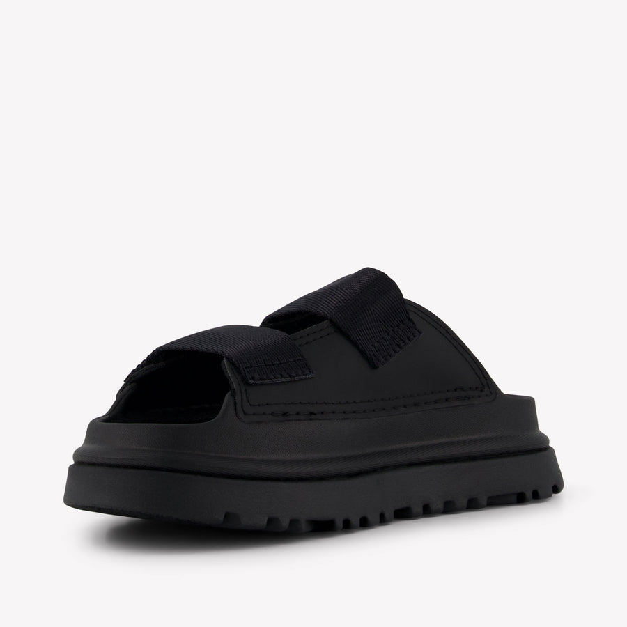UGG Filles Pantoufles dans Noir