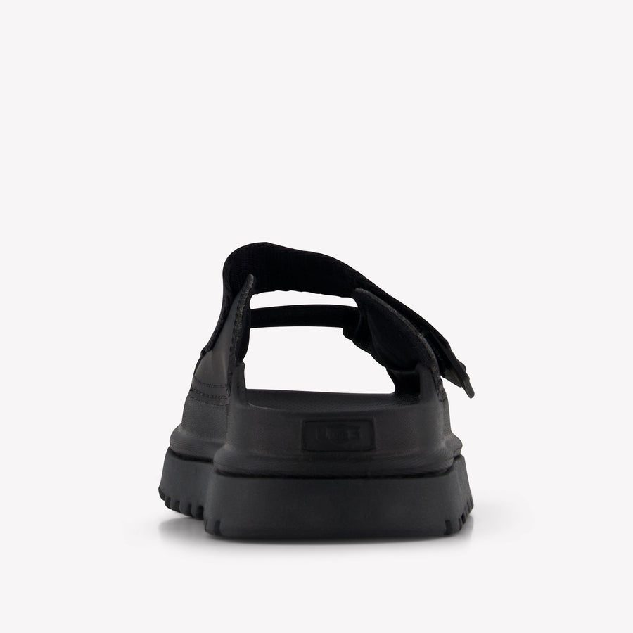 UGG Filles Pantoufles dans Noir