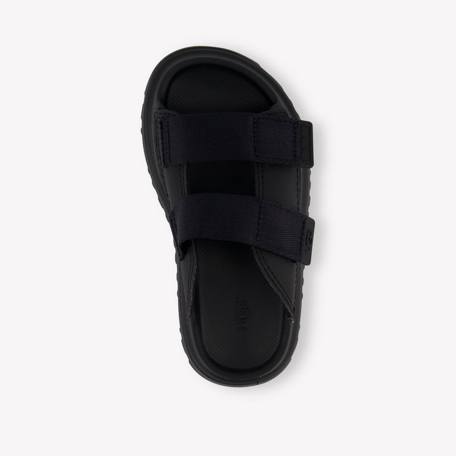 UGG Filles Pantoufles dans Noir