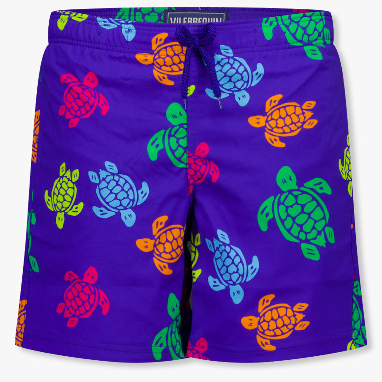 Vilebrequin Jirise Kinder Garçons Maillot de bain Bleu Cobalt