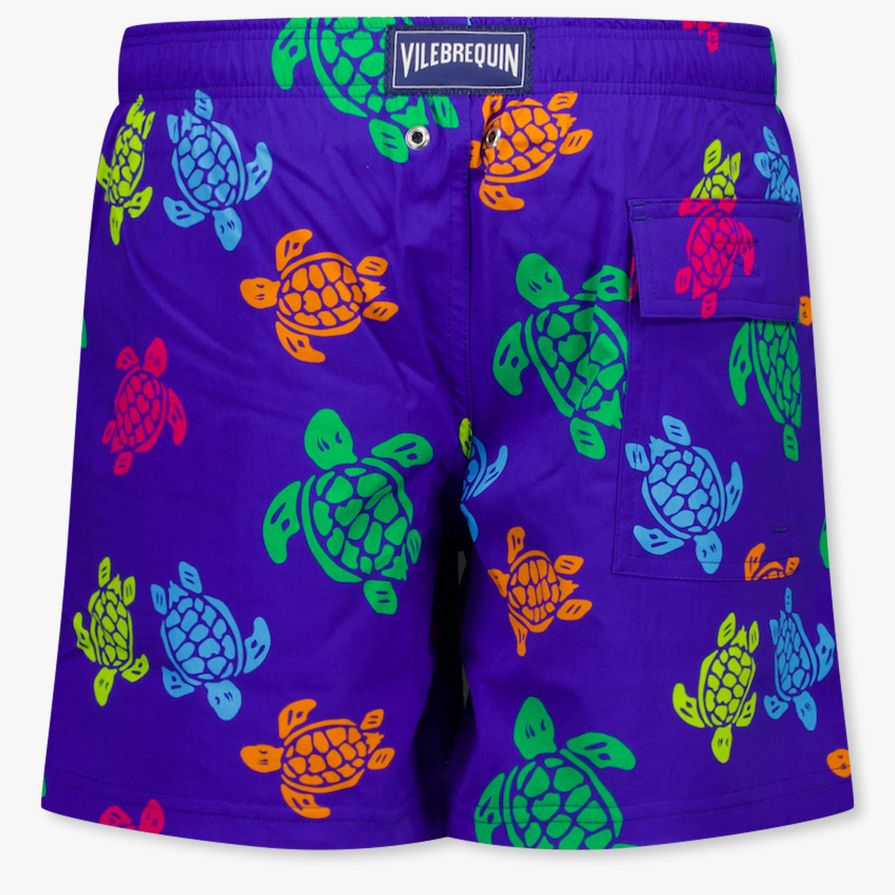 Vilebrequin Jirise Kinder Garçons Maillot de bain Bleu Cobalt