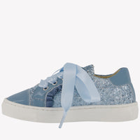 Andanines Mädchen Sneakers Hellblau
