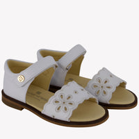 Andanines Ragazze Sandali Bianco