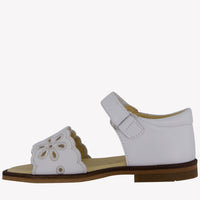 Andanines Ragazze Sandali Bianco