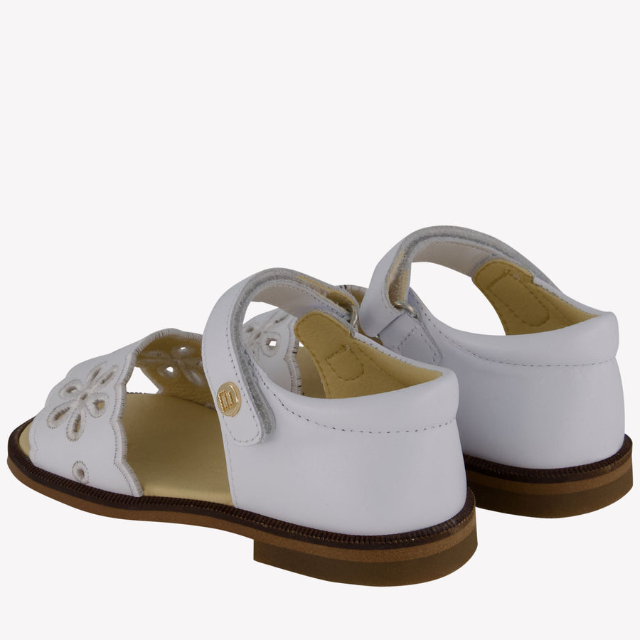 Andanines Ragazze Sandali Bianco