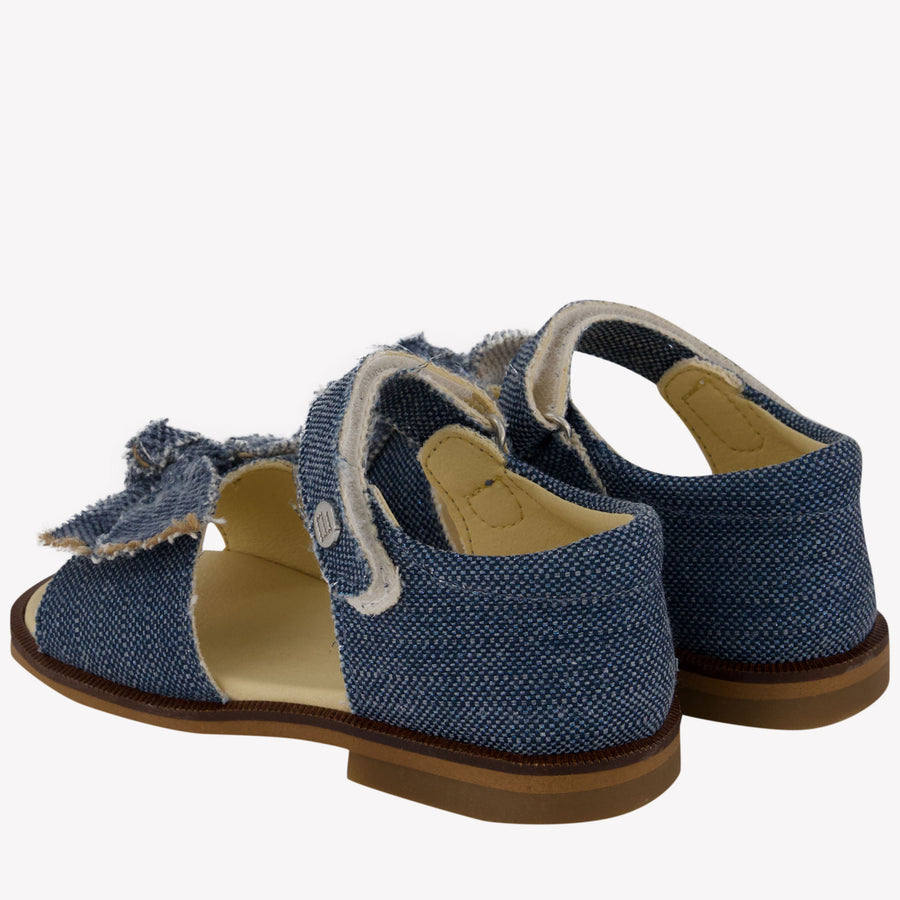 Andanines Mädchen Sandalen Blau