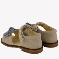 Andanines Mädchen Sandalen Beige