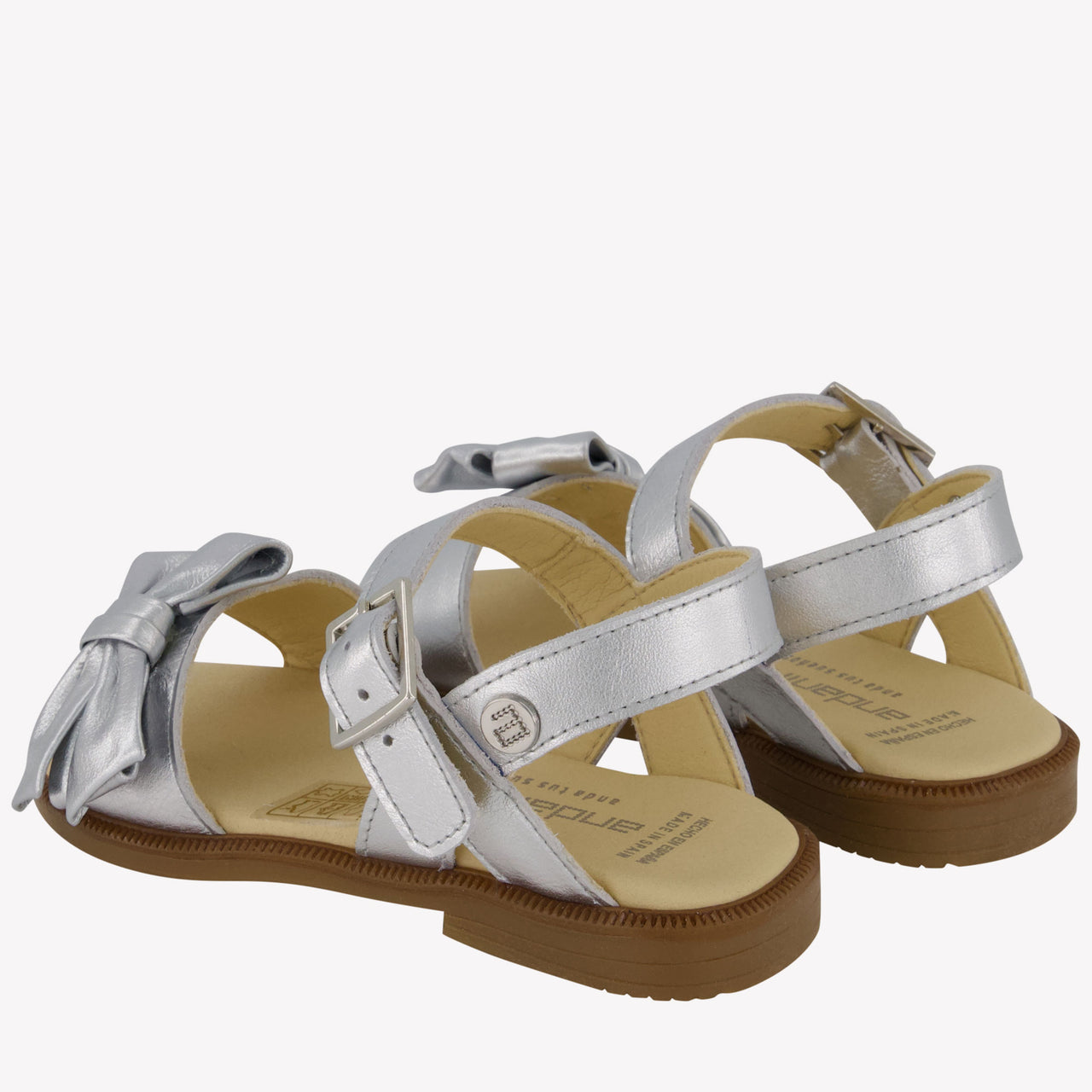 Andanines Mädchen Sandalen Silber