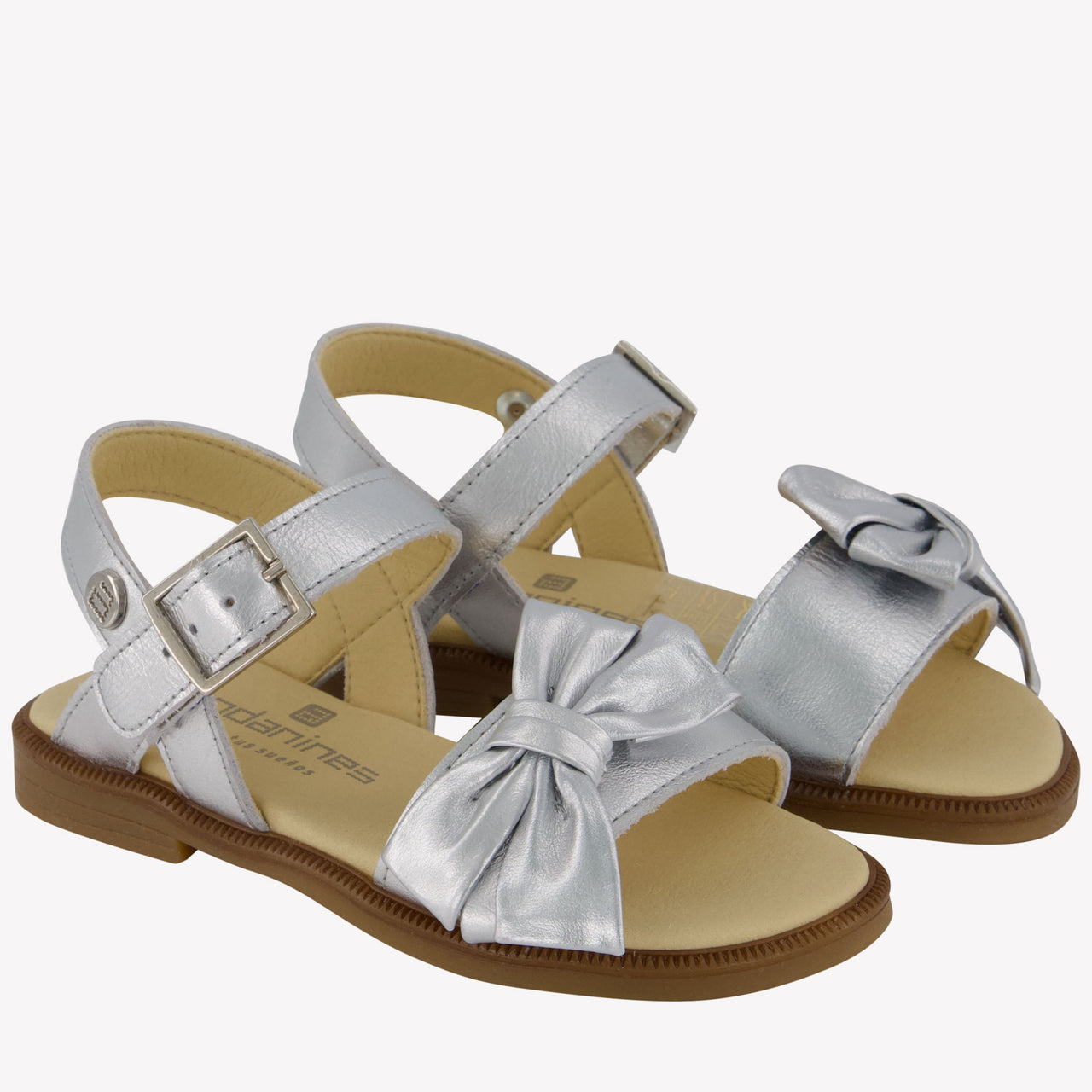 Andanines Mädchen Sandalen Silber