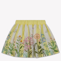 Fendi Bebé Chicas Falda Amarillo