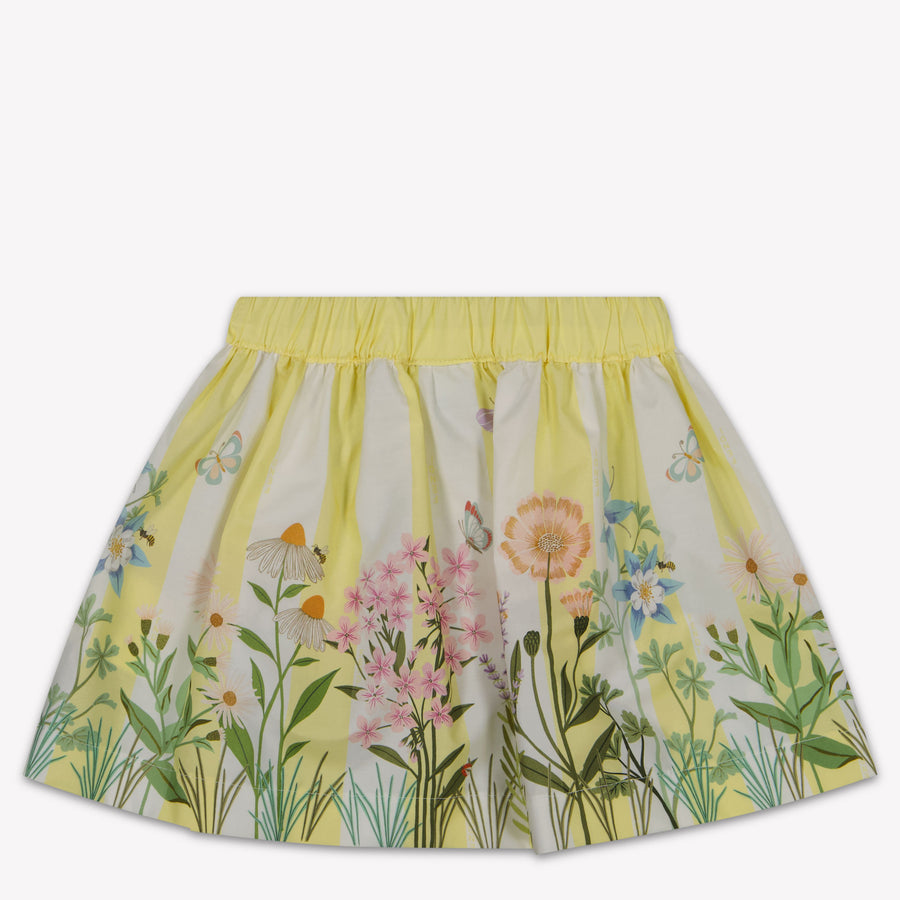 Fendi Bebé Chicas Falda Amarillo