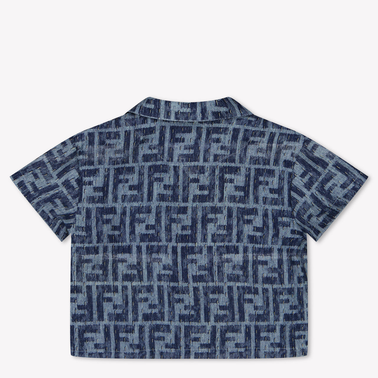 Fendi Bébé Garçons Chemisier Bleu
