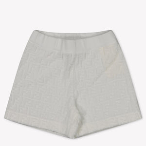 Fendi Bébé Unisexe Short dans Blanc